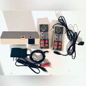 Retro Gaming Console with Controllers Tested Working Conditions See Photos